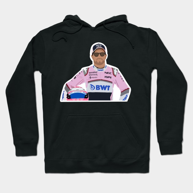 Racing Point driver Sergio 'Checo' Perez Hoodie by royaldutchness